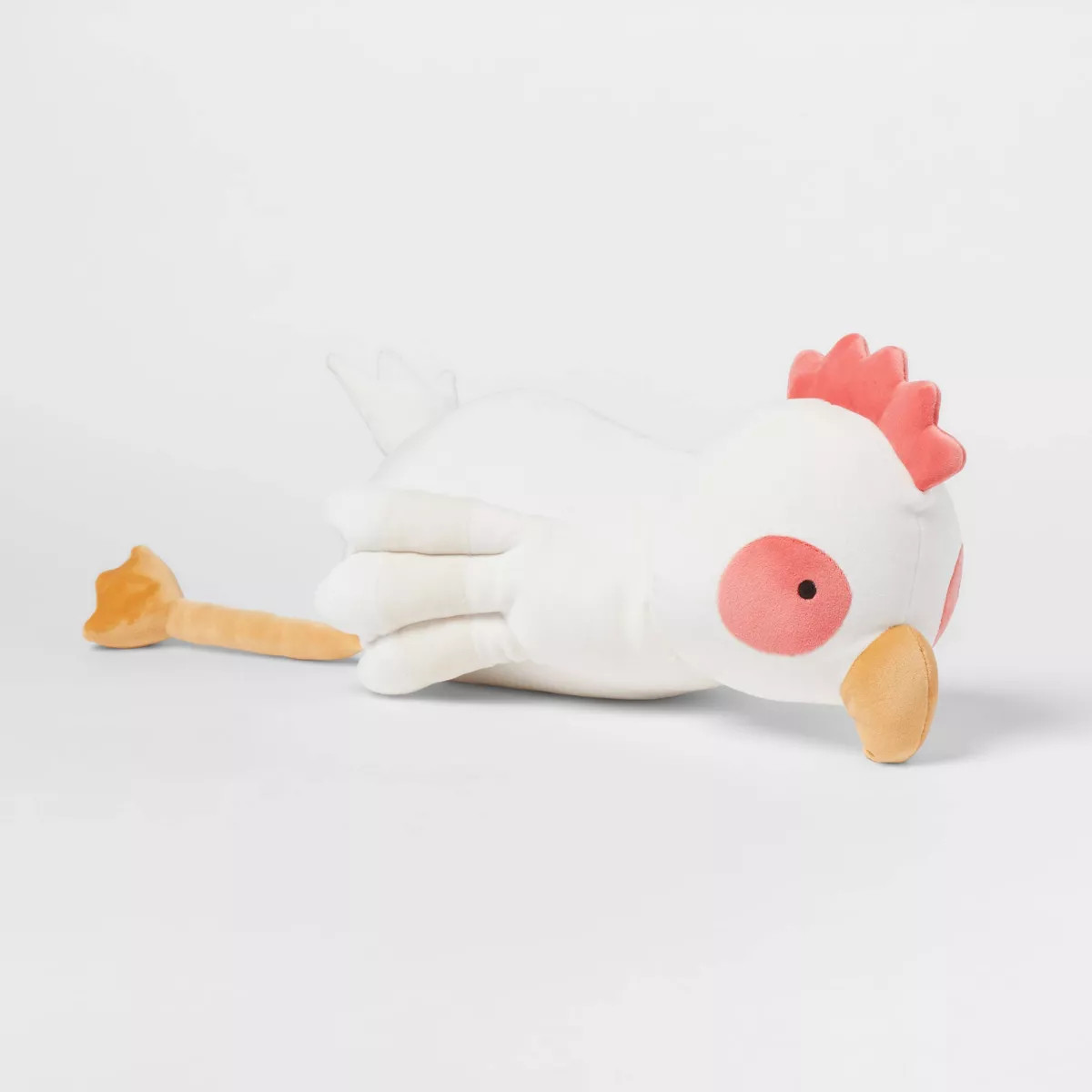 Chicken Weighted Plush Kids' Throw Pillow White - Pillowfort™ | Target