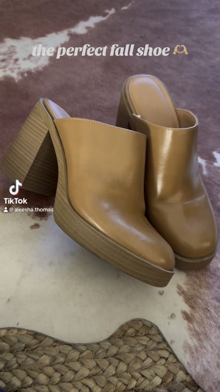 The perfect fall shoes platform mules from target

#LTKVideo #LTKshoecrush #LTKfindsunder50