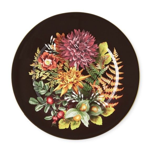 Harvest Bloom Dinner Plates, Set of 4 | Williams-Sonoma