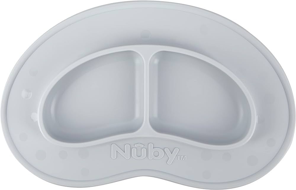 Nuby Sure Grip Miracle Mat, BPA Free, 6+m, Gray | Amazon (US)