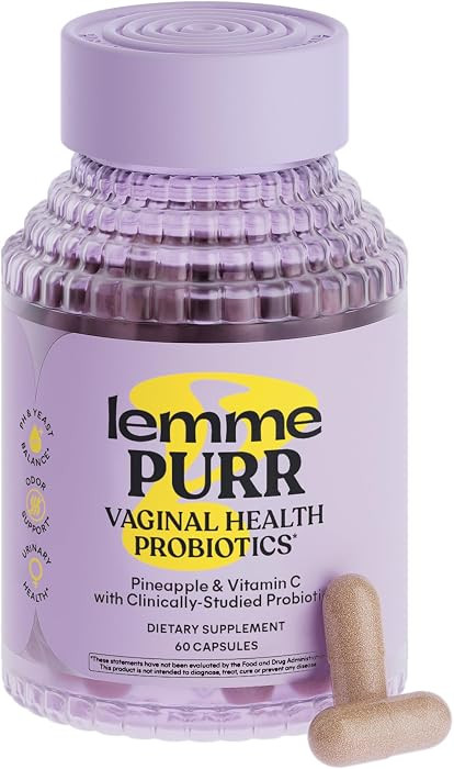 Lemme Purr Vaginal Probiotics for Women, 30-Day Supply | Amazon (US)