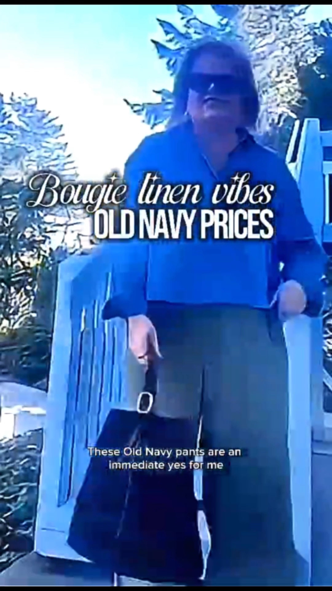 These linen pants are going viral - be sure to grab yours before they sell out. Perfect spring/summer pants for travel, work, even over your bump. 🌟 There’s a coordinating top, which will definitely give you bougie European vibes!
💖I’m going back for those polka dot ones!
👇🏼Click through below to grab yours, on sale right now so you can get multiple sets!

I am 5‘9“ tall, usually wear an XL-18 at Old Navy, and a 2X on top. I am wearing an XL in these pants which fit TTS. They have a nice wide leg and elastic waistband. ￼

(Not sure why the upload font look great, but wanted you to get the info ASAP!)

#LTKTall #LTKPetite #LTKOver40 #LTKU #LTKMidsize #ltktravel #ltkbump #ltkworkwear #ltkseasonal Gap suede purse denim top vacation matching set mom uniform 

#LTKPlusSize #LTKootd #LTKSaleAlert