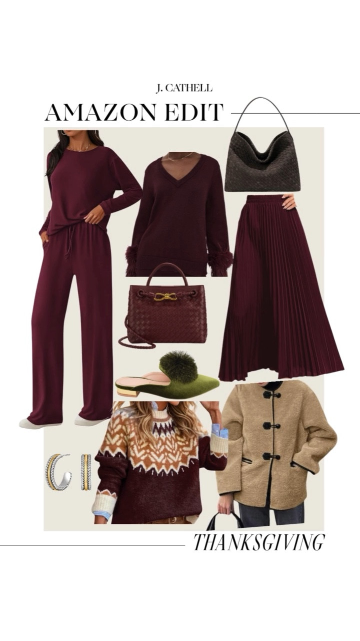 The Amazon Edit: Thanksgiving is officially here 🍂✨ Whether you’re prepping your tablescape, planning your hostess look, or adding those festive finishing touches, I pulled together my favorite elevated finds to make your holiday feel beautiful, cozy, and effortless.

Thanksgiving 

#LTKOver40 #LTKHoliday #LTKStyleTip