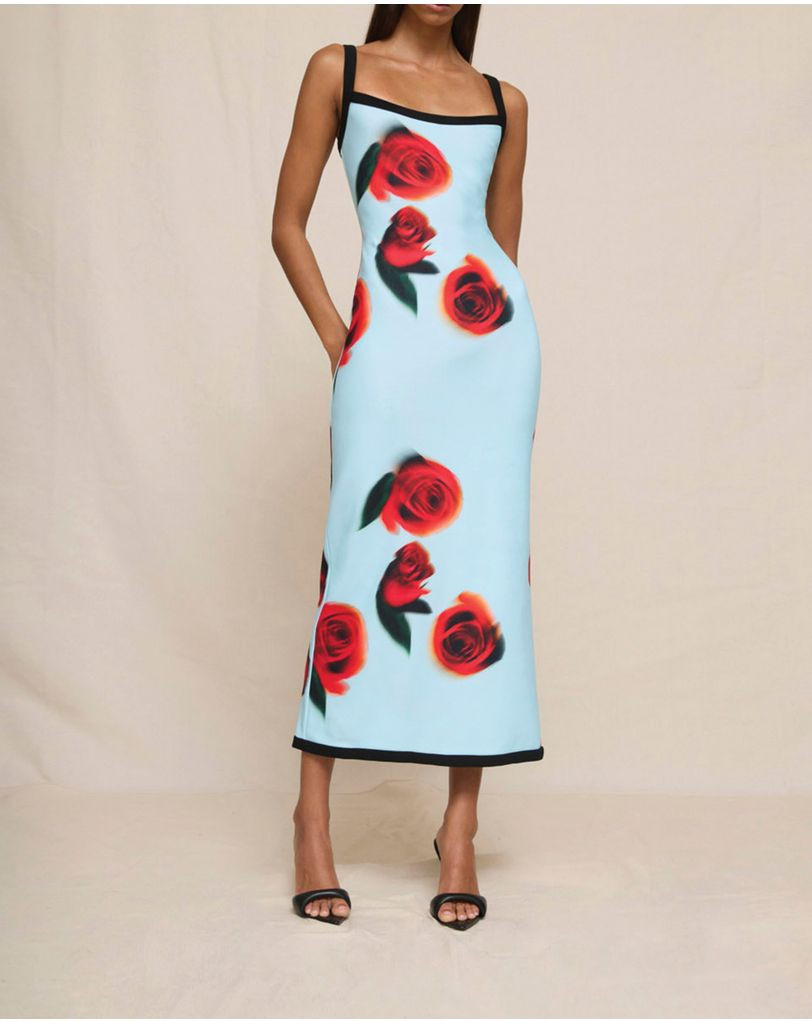 Sky Rose Midi Dress | THE ICONIC (AU & NZ)