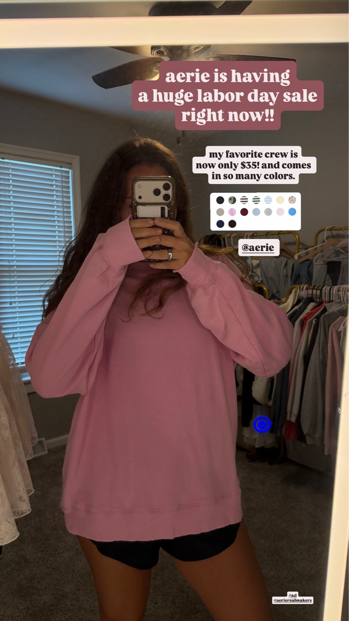 my favorite sweatshirt from aerie