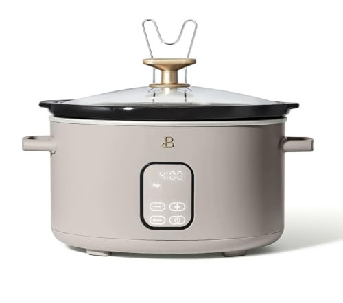 Generic Beautiful 6 Qt Programmable Slow Cooker by Drew Barrymore (Porcini Taupe) | Amazon (US)