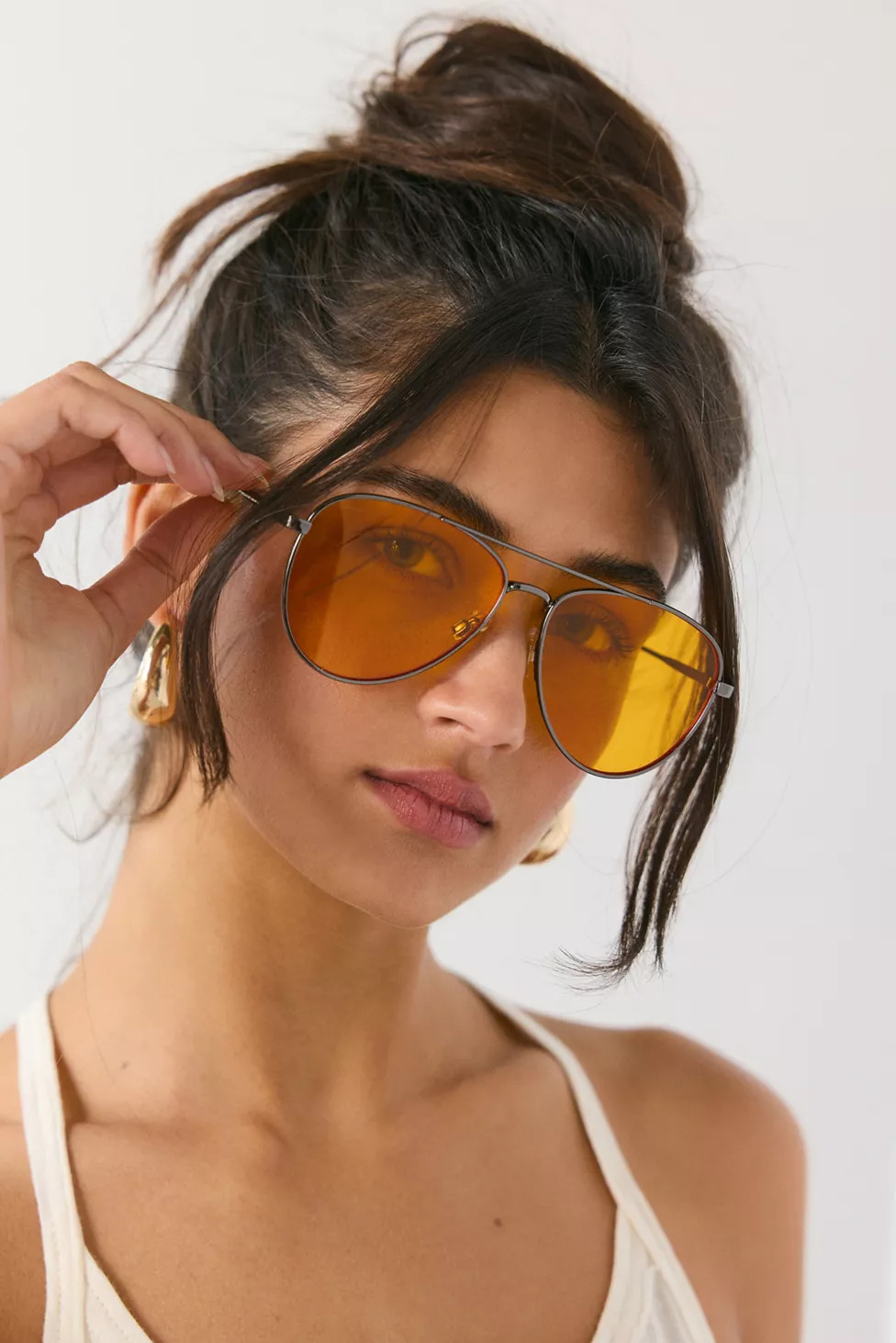 UO Essential Metal Aviator Sunglasses | Urban Outfitters (US and RoW)