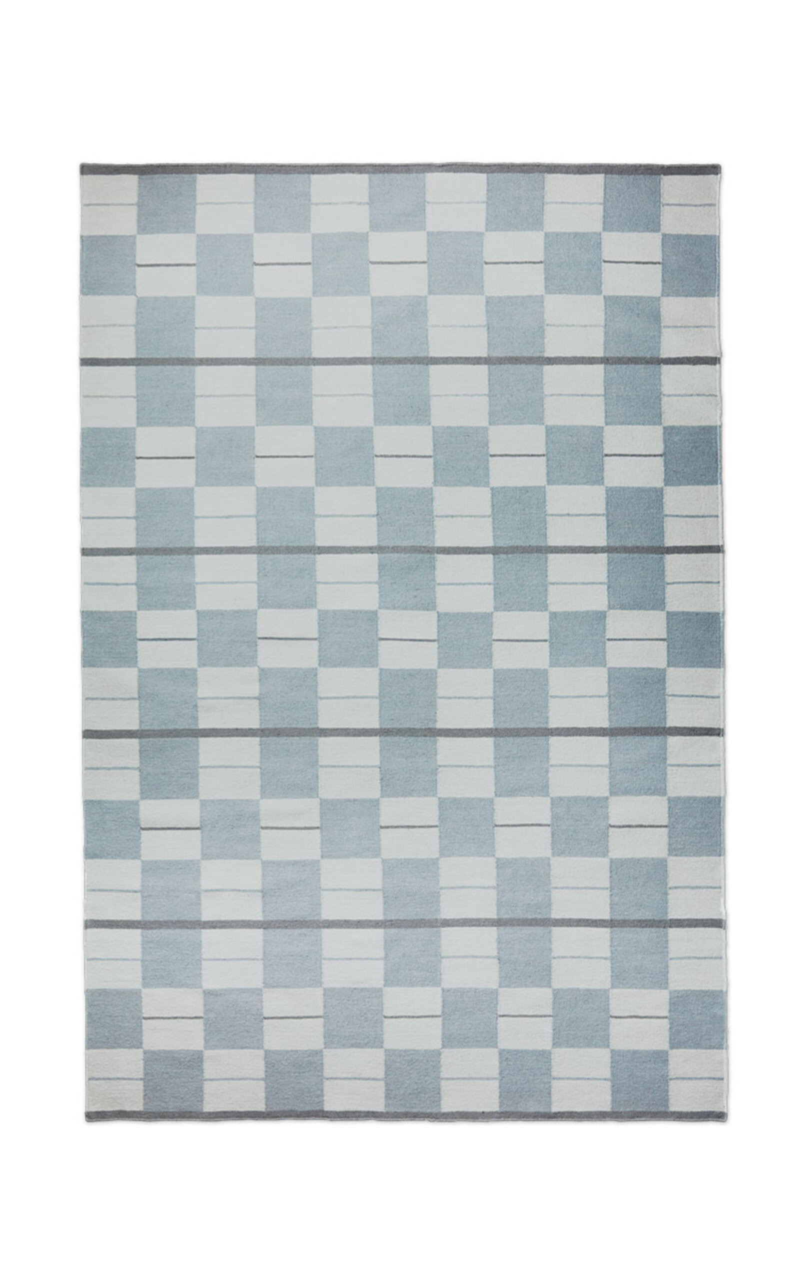 Båstad by Nordic Knots, Flatweave Area Rug in Blue, Size 9' X 12' | Moda Operandi (Global)