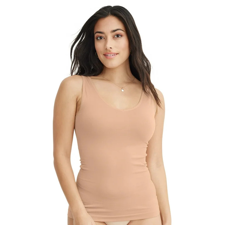 Jockey Essentials Women's Slimming Tank, Everyday Shapewear, Body Slimming Top, Compression Tank,... | Walmart (US)