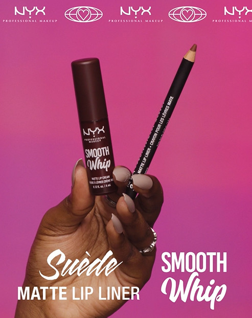 NYX Professional Makeup Smooth Whip Matte Lip Cream, Long Lasting Liquid Lipstick, Cherry Creme | Walmart (US)