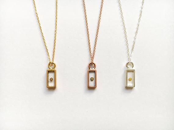 FAITH as a mustard seed necklace | Etsy (US)