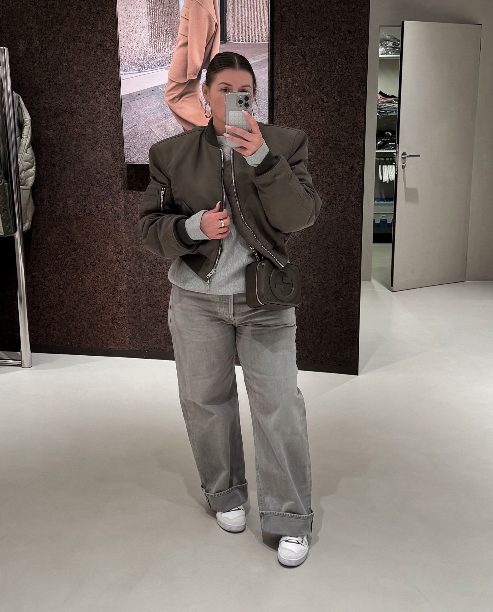 Wearing a size up in the sweatshirt & jeans
Jacket is The Frankie Shop “mati” 

#LTKfindsunder100 #LTKstyletip