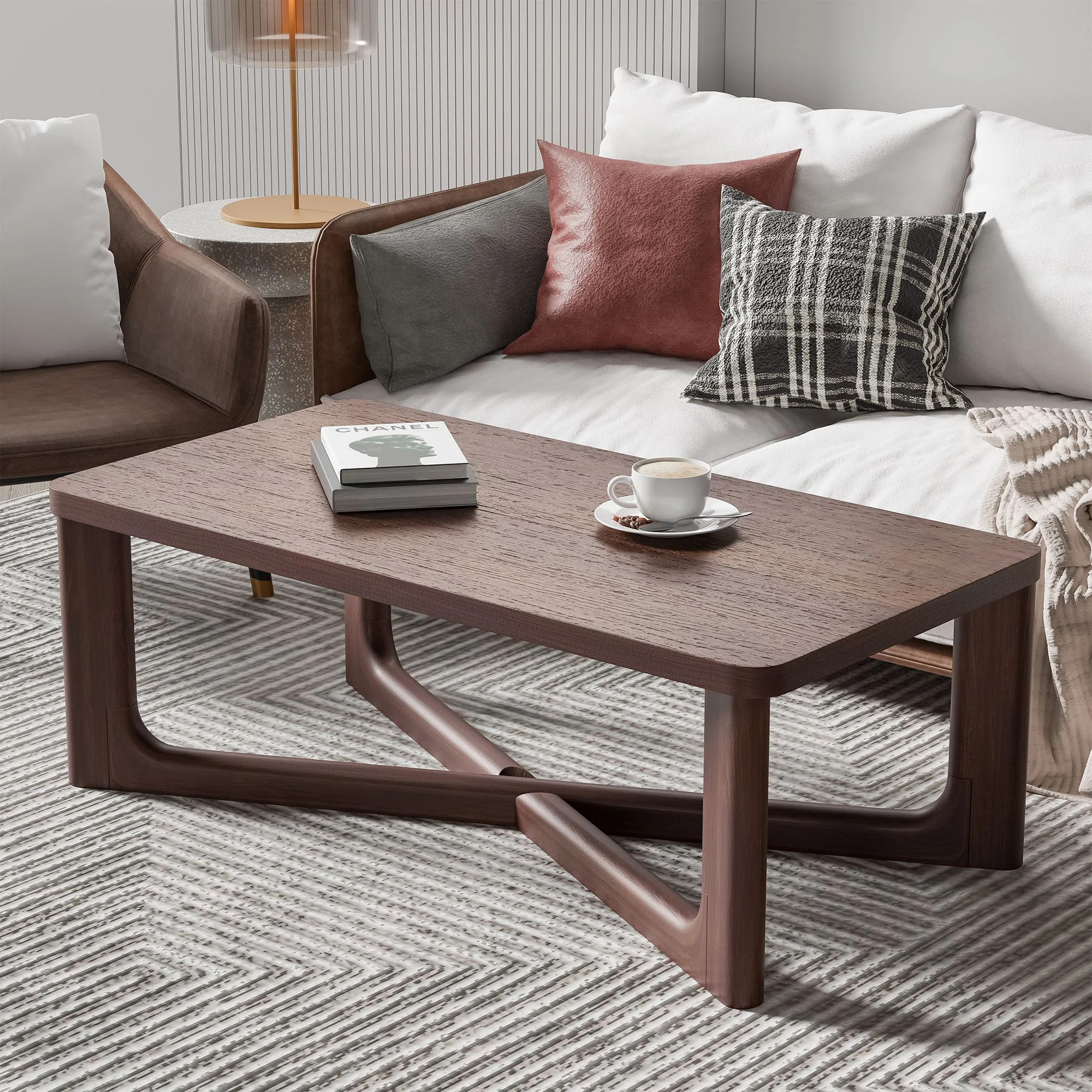 Lark Manor™ Ashai Wood Coffee Table & Reviews | Wayfair | Wayfair North America