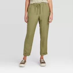 Women's High-Rise Ankle Length Taper Pants - A New Day™ | Target