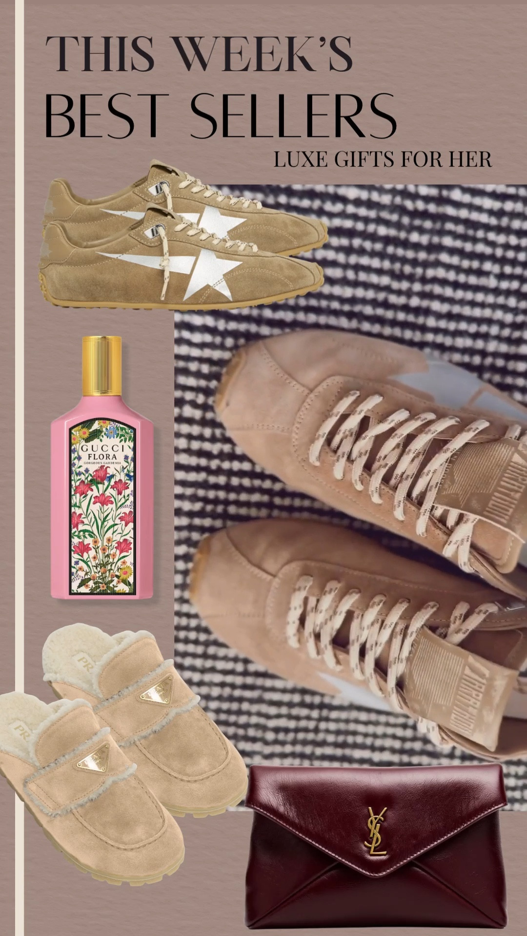 🍂🤎🔥 luxe gifts ideas! Best sellers: golden goose sneakers and gucci perfume! 

Shoes. Jeans. Suede. Fall outfit. Fall style. Shoe crush. Gift guide. Gift idea. 

#LTKStyleTip #LTKHoliday #LTKGiftGuide