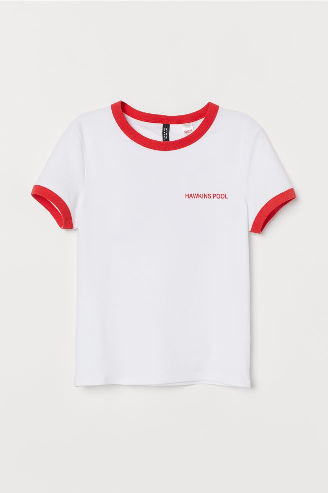 T-shirt with a motif | H&M (UK, MY, IN, SG, PH, TW, HK)
