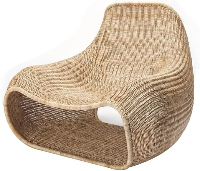 MACIUM Sofas and Couches Outdoor Rattan Sofa Simple Leisure Courtyard Hotel Balcony Creative Ratt... | Amazon (US)