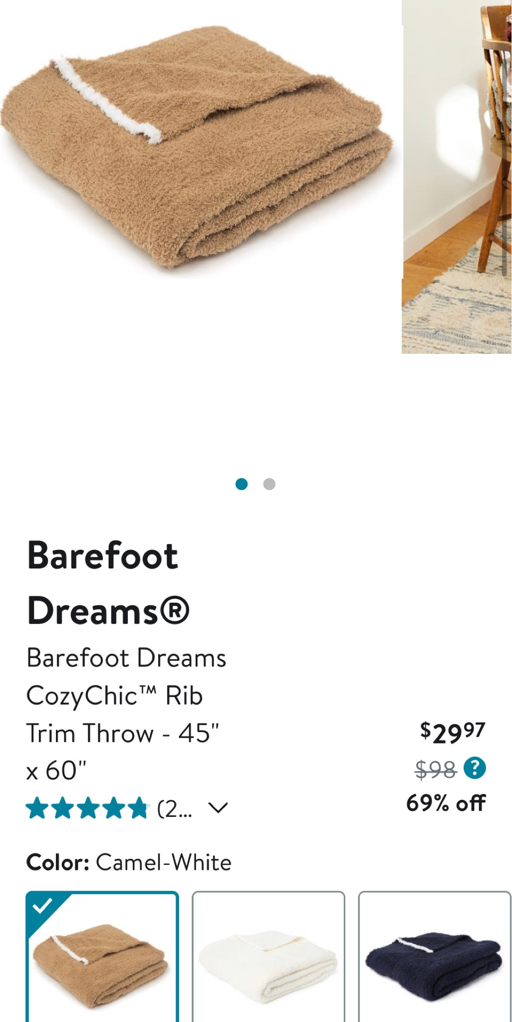 Barefoot Dreams blankets under $30!!

#LTKunder50 #LTKsalealert #LTKFind