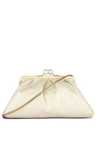Lacey Soft Frame Clutch bag in Iridescent | Revolve Clothing (Global)