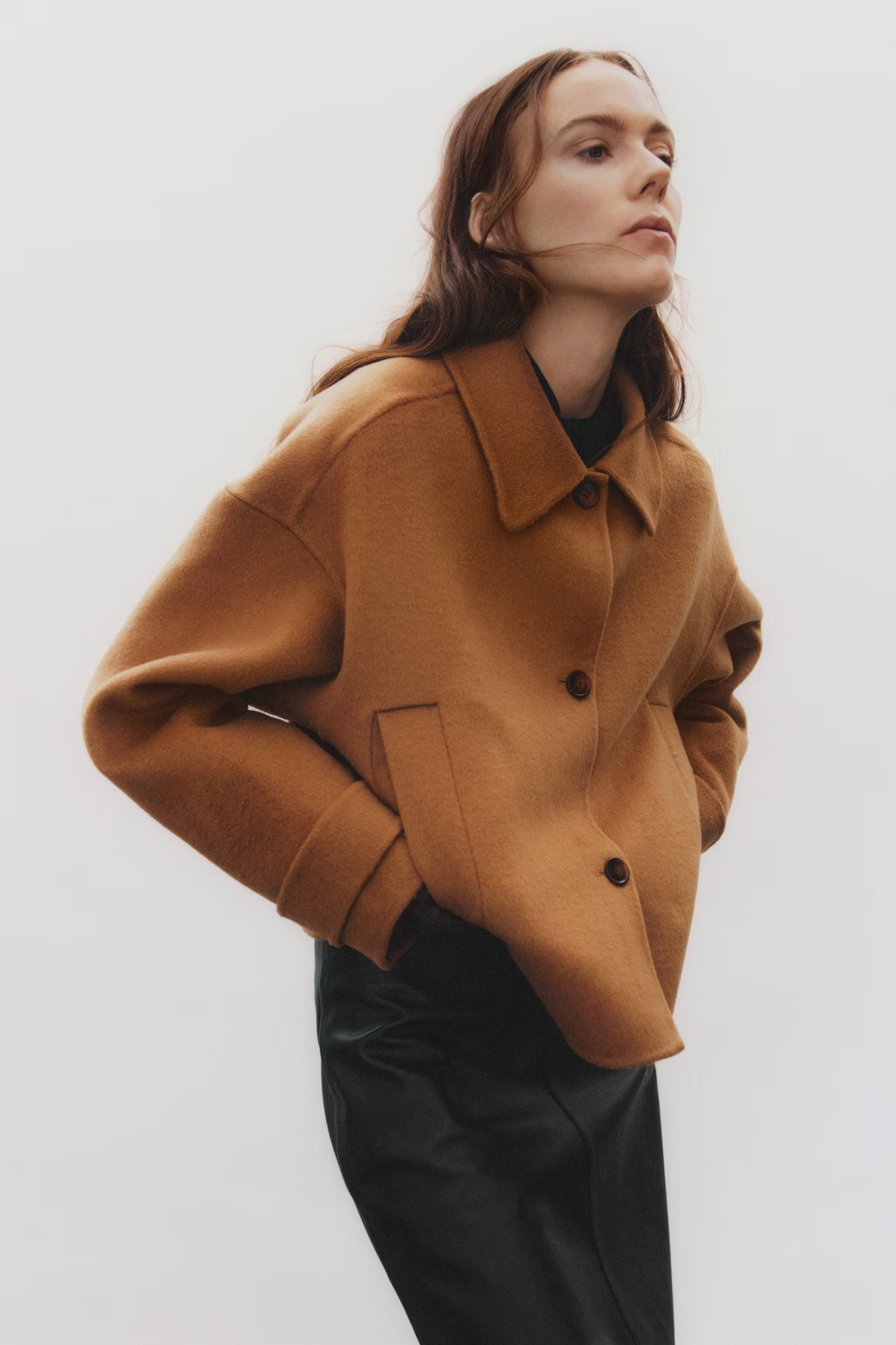 Handmade wool-blend jacket | H&M (UK, MY, IN, SG, PH, TW, HK)