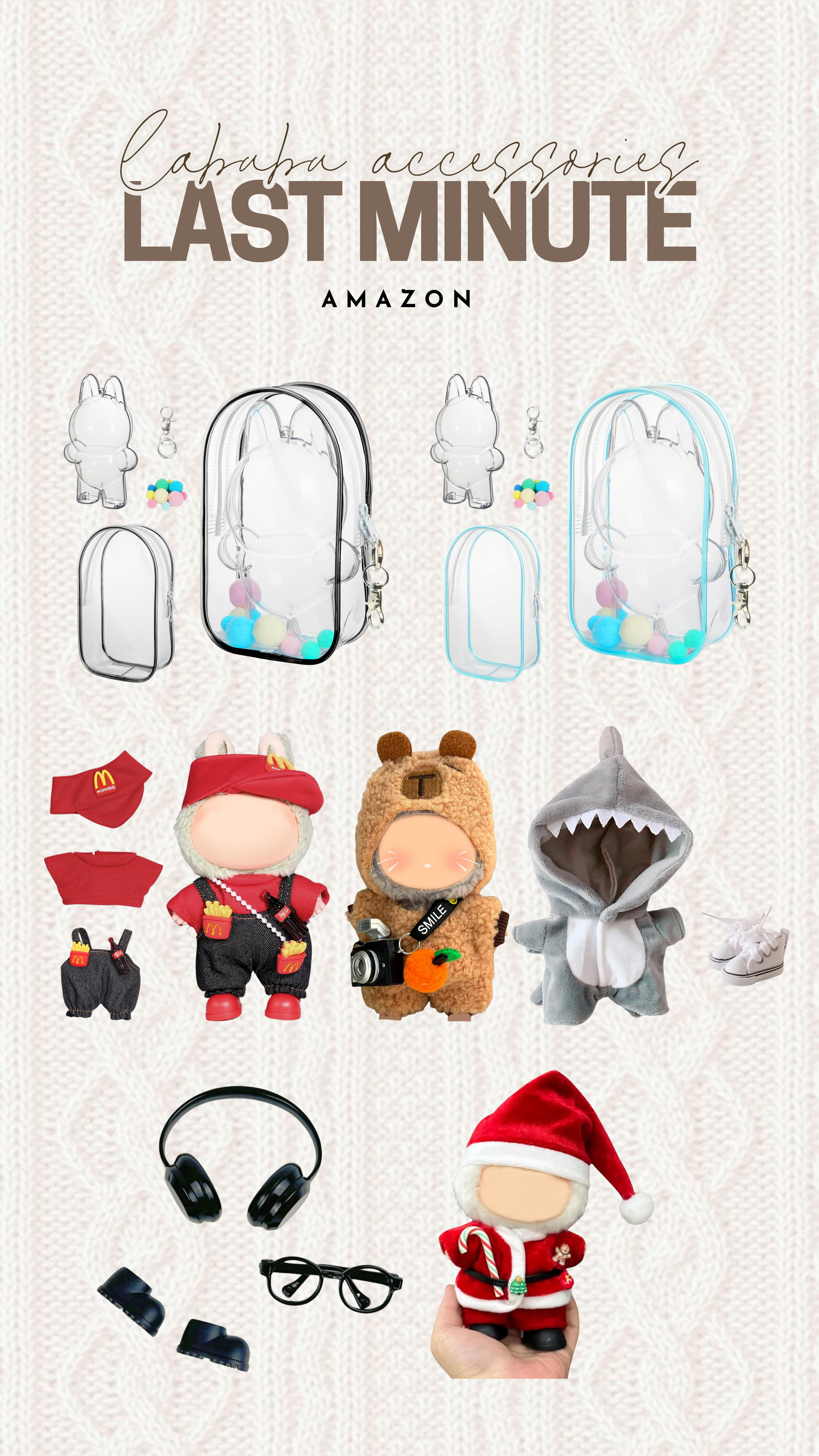 labubu accessories from amazon!

amazon finds, labubu accessories 

 #LTKGiftGuide #LTKHoliday