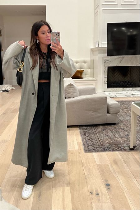 My black wide leg tailored Abercrombie pants are on sale 20% off today!  These are a best seller - love the fit & they’re so comfy 🖤 the perfect work pant! 

Abercrombie sale, black pants, work pants, tailored black pants, wide leg black pants, dress pants, gray coat, the bar, casual style, office outfit, work outfit, Abercrombie, Abercrombie pants, Christine Andrew 

#LTKworkwear #LTKfindsunder100 #LTKsalealert