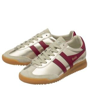 Gola Torpedo Glimmer Gold Leather Sneakers 7 | Poshmark