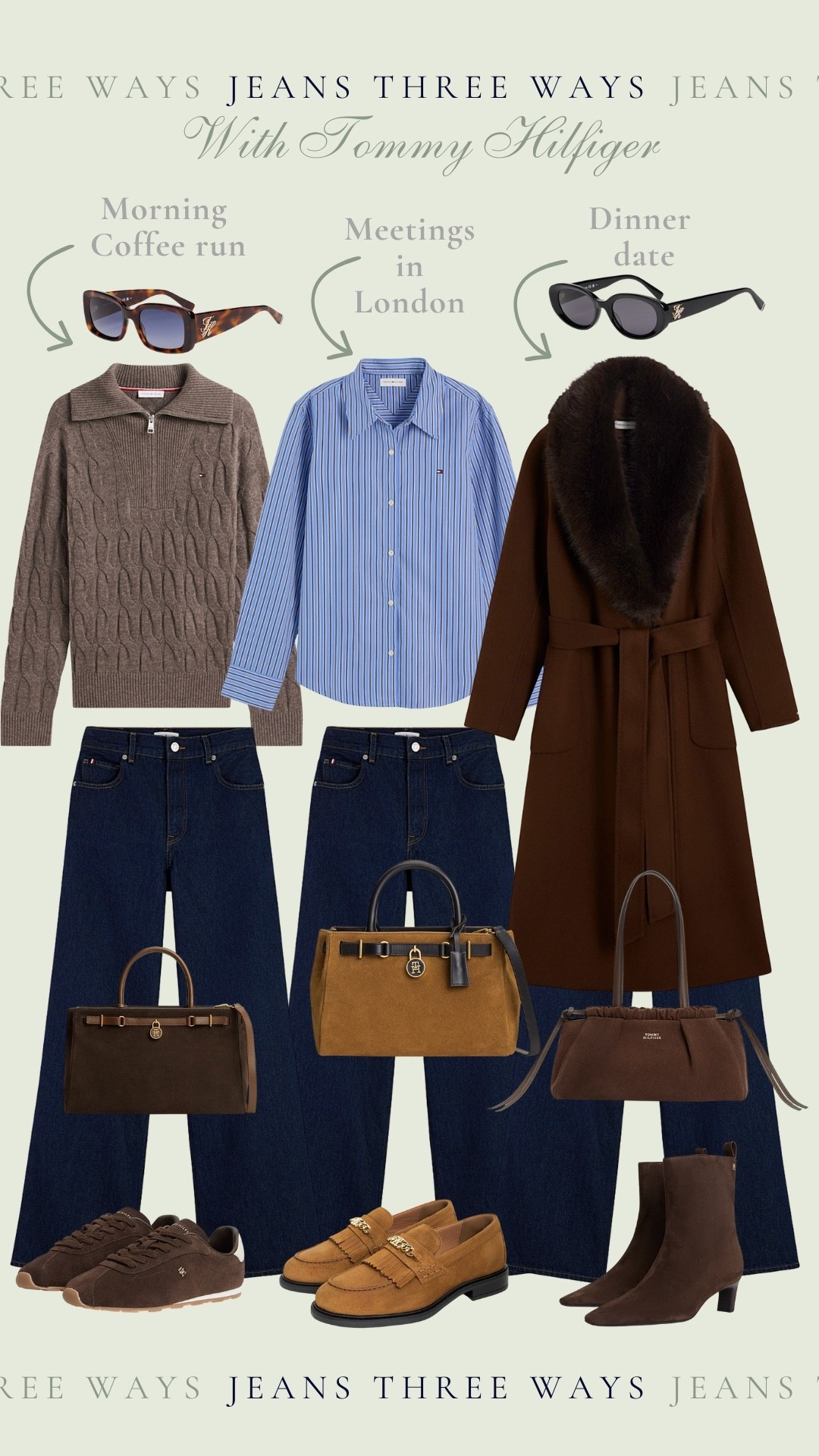 Jeans Three ways with Tommy Hilfiger 🤍

#LTKjeans #LTKautumn #LTKFashionMonth