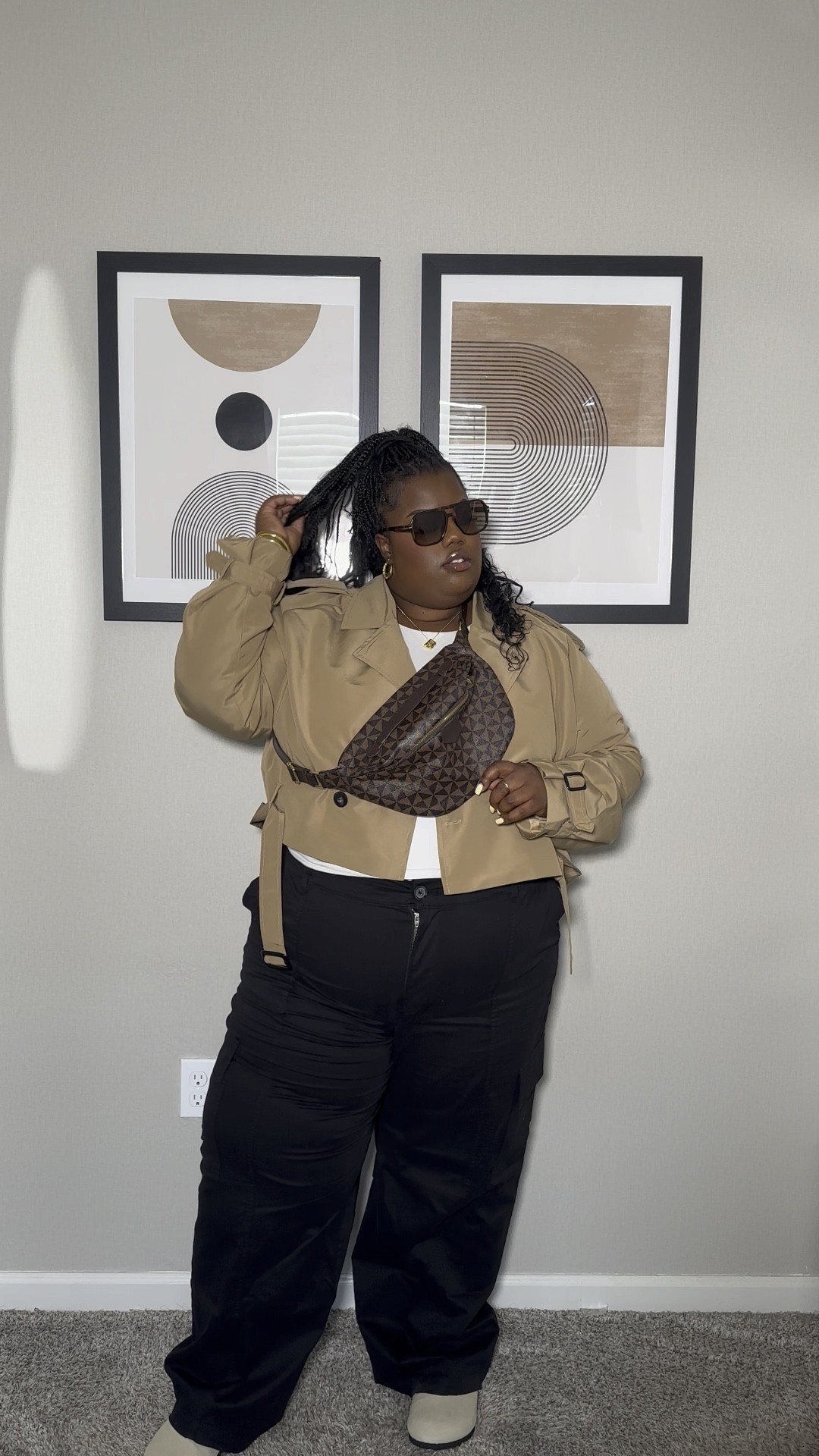 Fall outfit inspo ✨ Jacket runs big size down im wearing a size 22. Pants and top are in a 2x

#LTKMidsize #LTKPlusSize #LTKStyleTip