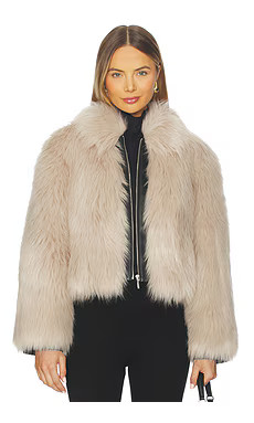 ET OCHS Yaes Combo Jacket in Natural & Black from Revolve.com | Revolve Clothing (Global)