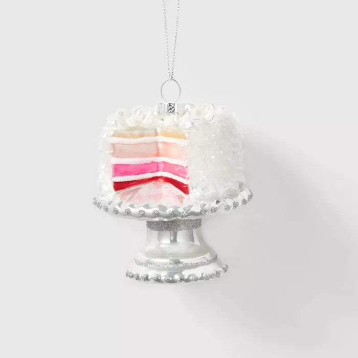 Layered Cake Glass Christmas Tree Ornament - Wondershop™ | Target