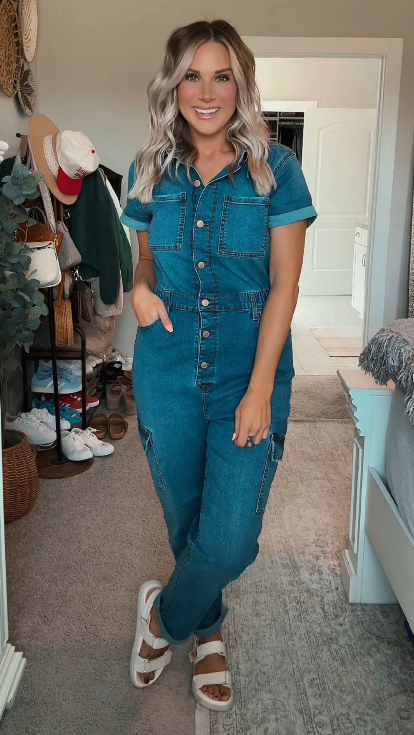 The his denim jumpsuit from Walmart is absolutely EVERYTHING! Perfect for brunch, date night or girls’ night! Affordable, good quality, and available!

#LTKSeasonal #LTKMidsize #LTKFindsUnder50