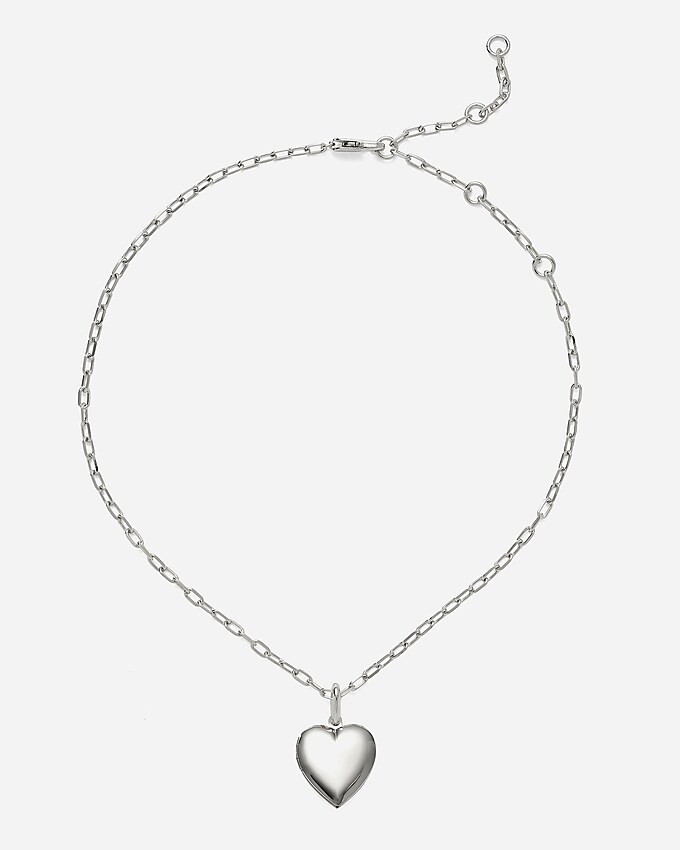 Lady Grey heart-locket necklace | J. Crew US