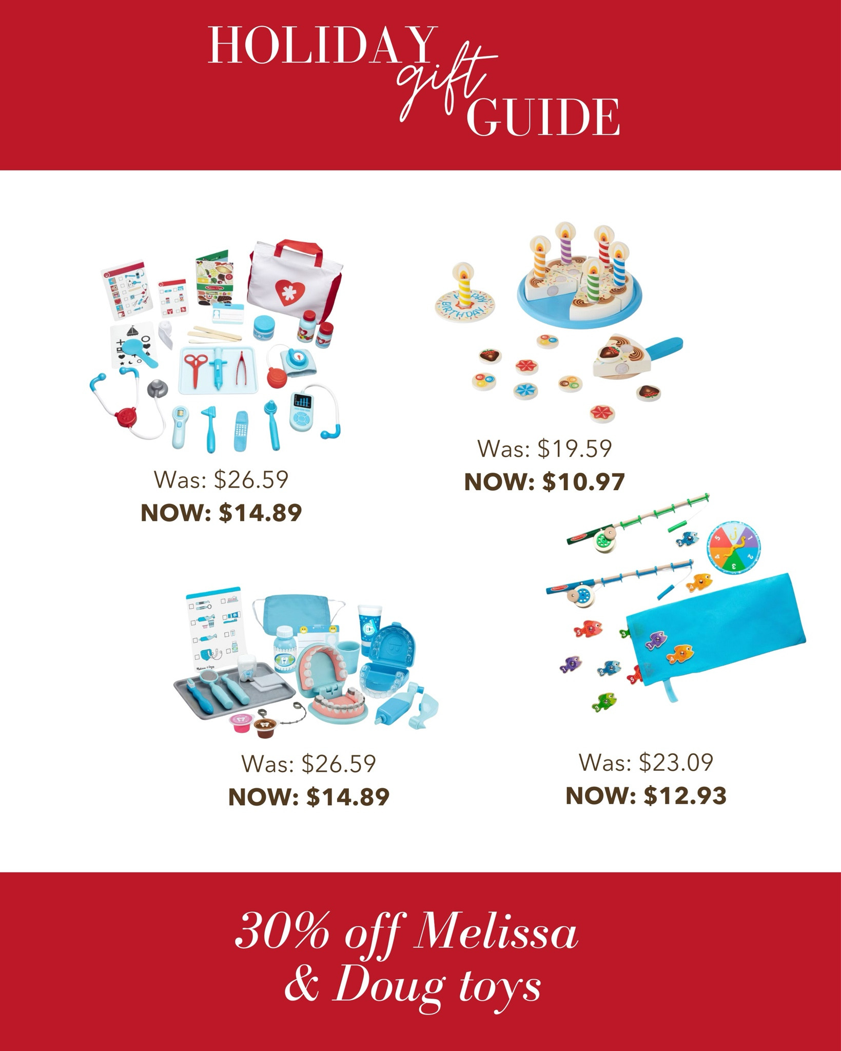 30% off Melissa & Doug toys #Christmas #ChristmasGifts #ToddlerGifts

#LTKGiftGuide #LTKSaleAlert #LTKHoliday