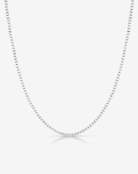 Classic Diamond Tennis Necklace | Ring Concierge