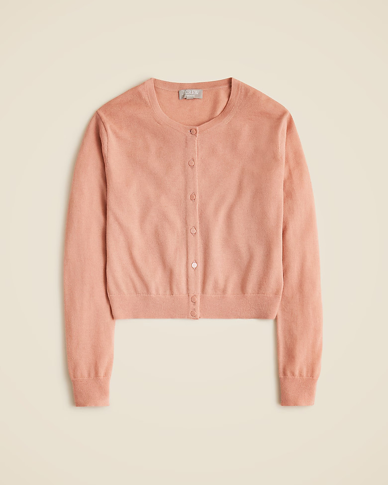 Featherweight cashmere cardigan | J. Crew US