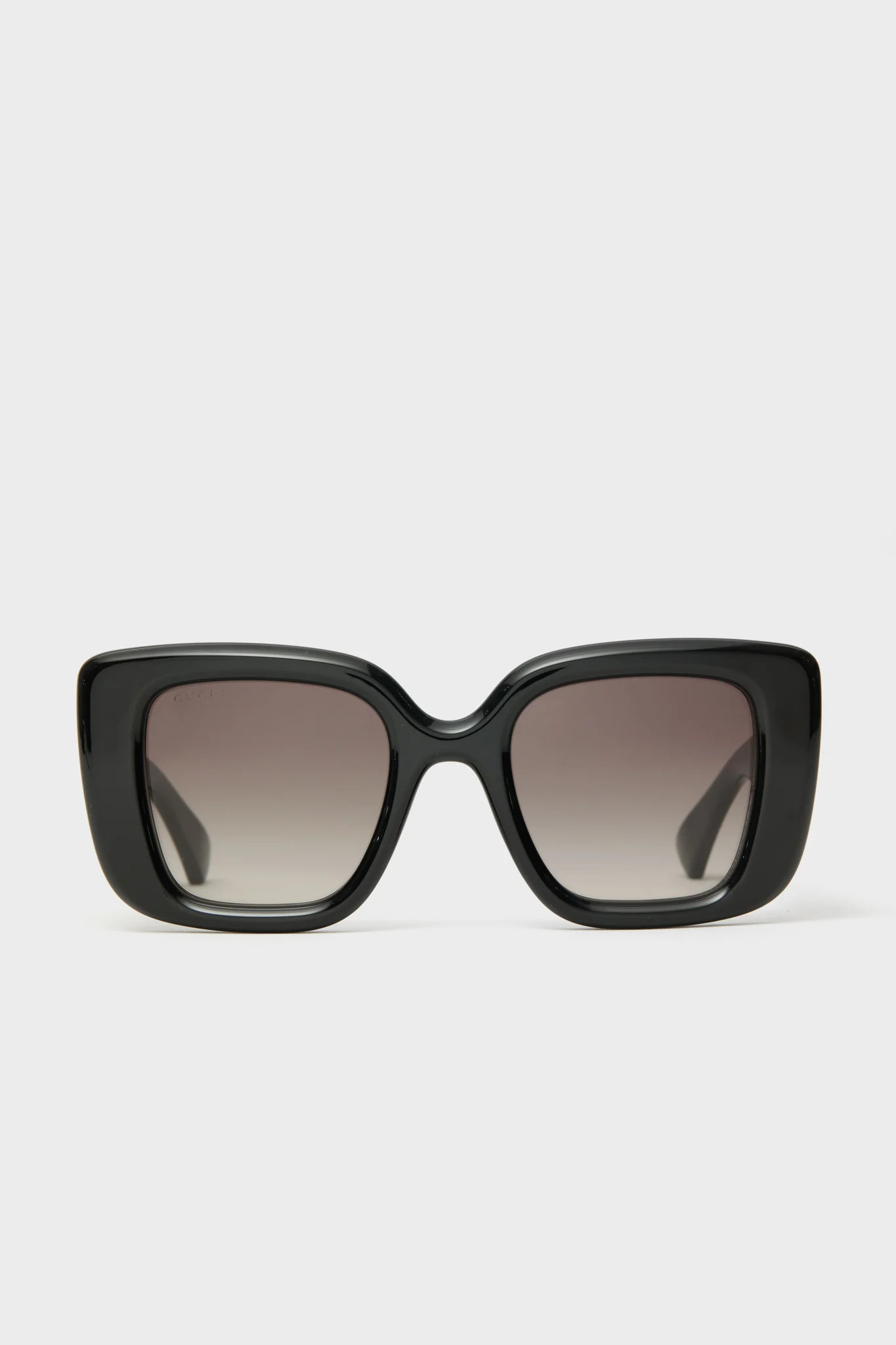 Shiny Black Square GG Bag Sunglasses | Tuckernuck (US)