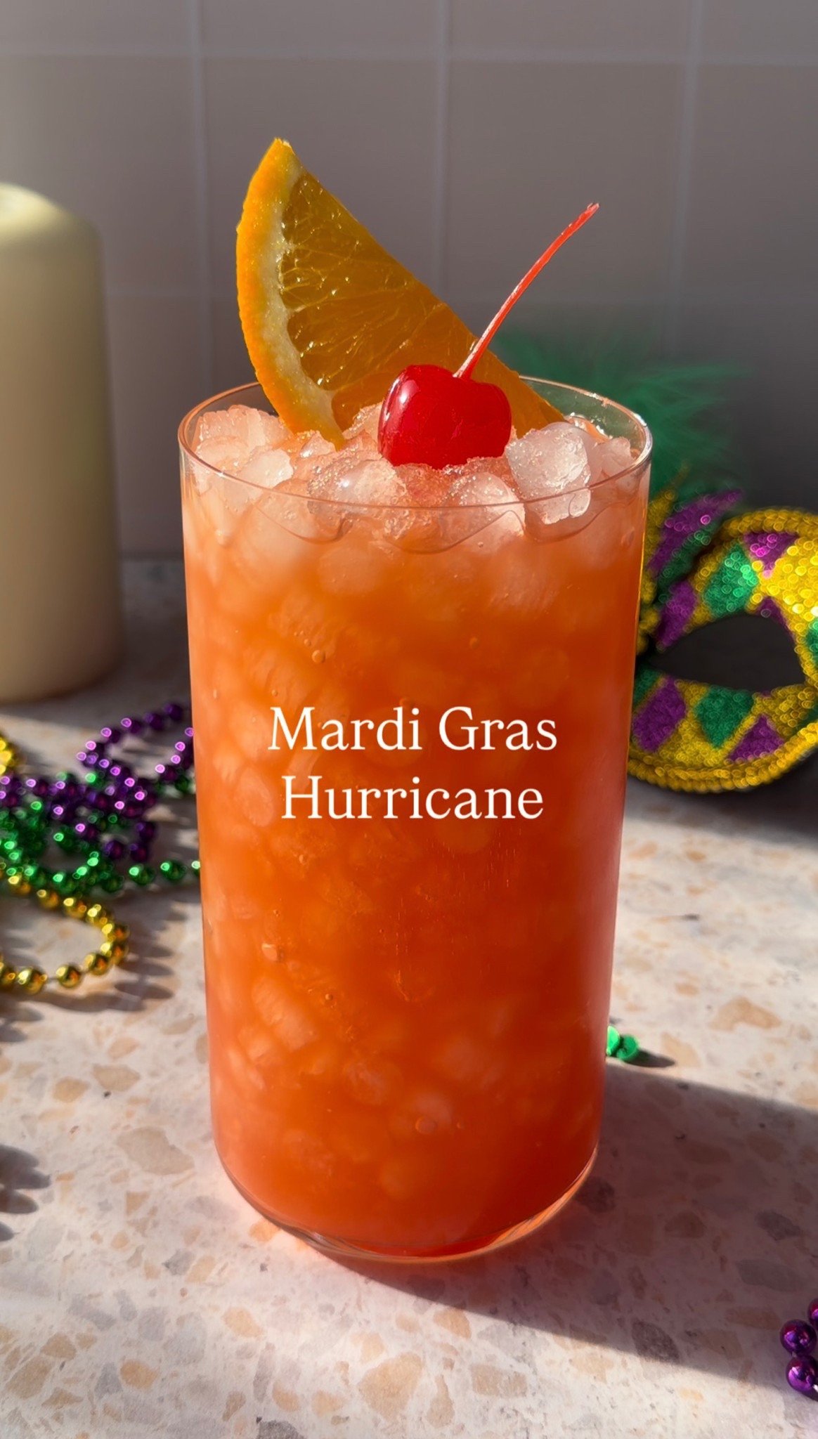 Hurricane

Follow me on Instagram and TikTok @drinkswithdanica for this recipe and more 