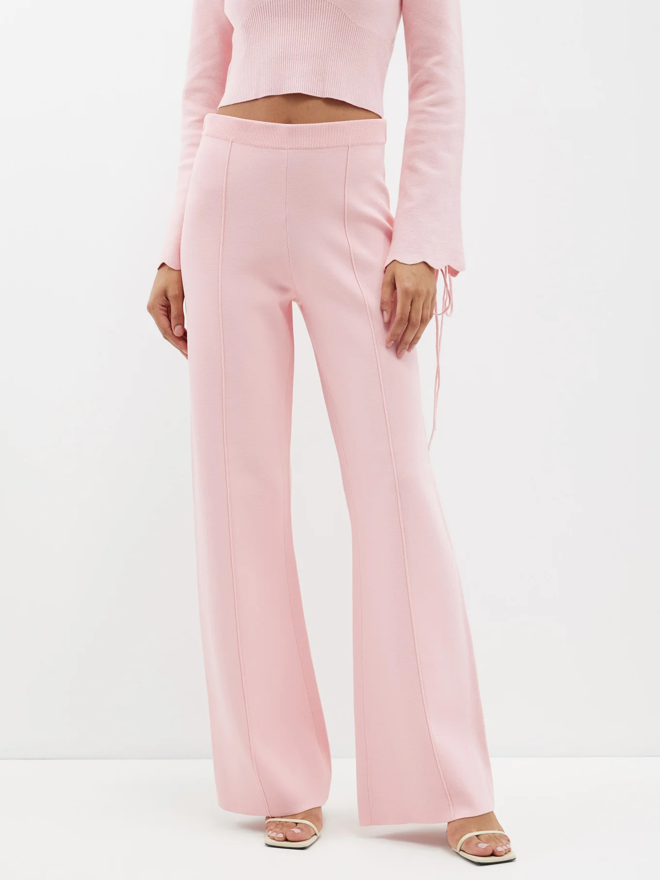 Flared knit trousers | Matches (UK)