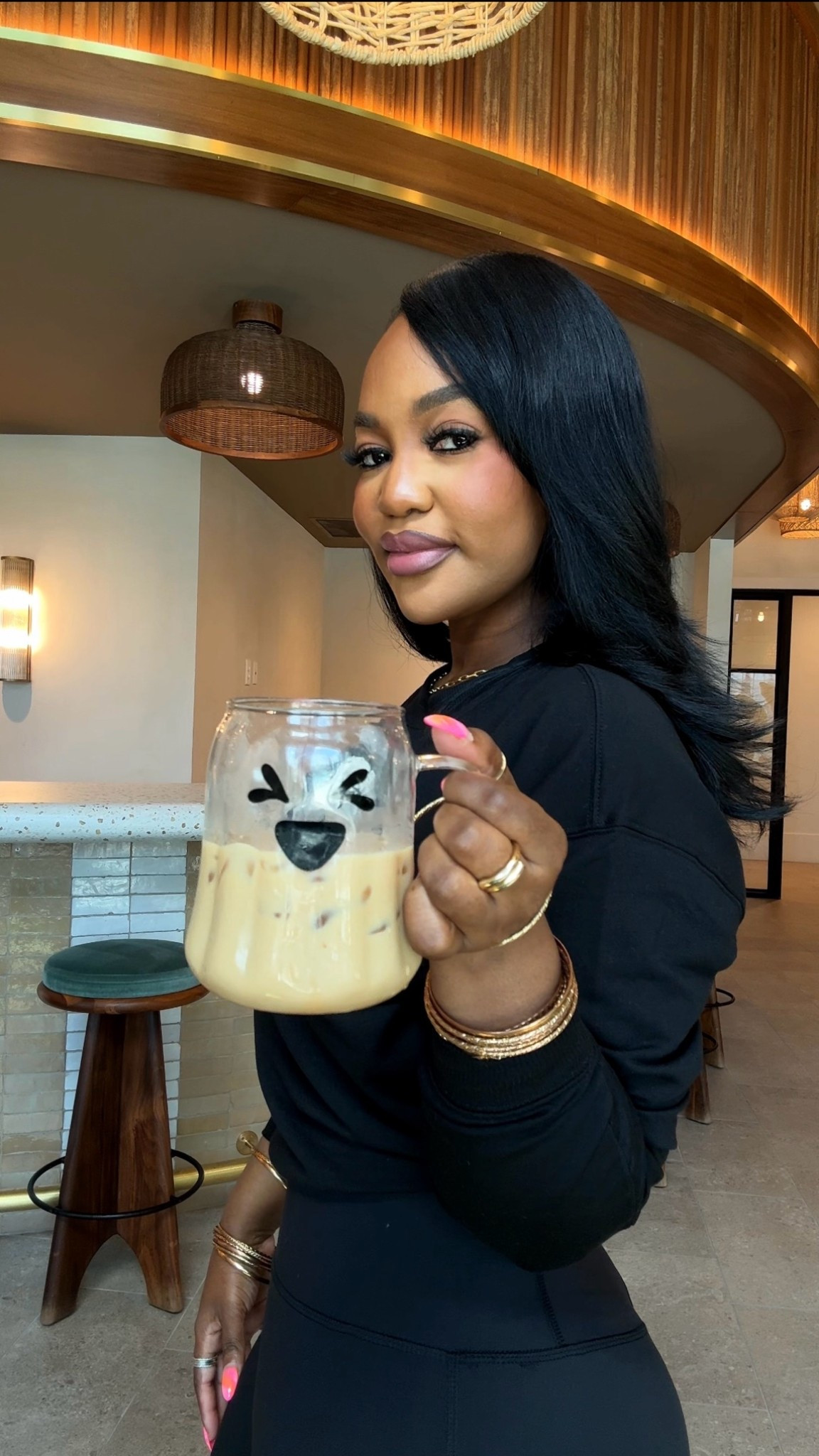 Ghost him… but keep the mug. 😂👻 This Walmart spooky season sweatshirt + adorable ghost mug were made for fall coffee runs, Halloween movie nights and cozy mornings at home. Styled with black pants + cozy slippers for an easy head-to-toe Walmart look. Wearing a Small in the top + bottom.

#LTKootd #LTKSeasonal #LTKgrwm