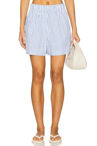 Sold Out NYC The Everything Short in French Blue Stripe from Revolve.com | Revolve Clothing (Global)