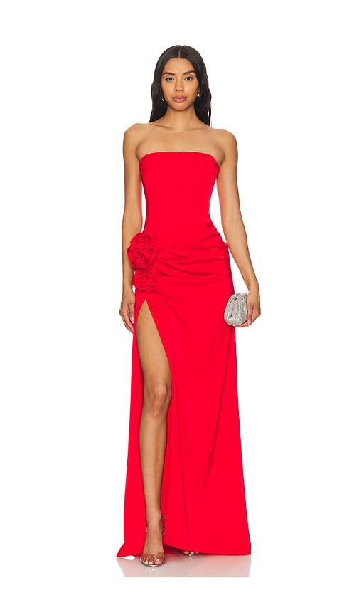 NBD Jake Gown in Red. - size L | Revolve Clothing (Global)