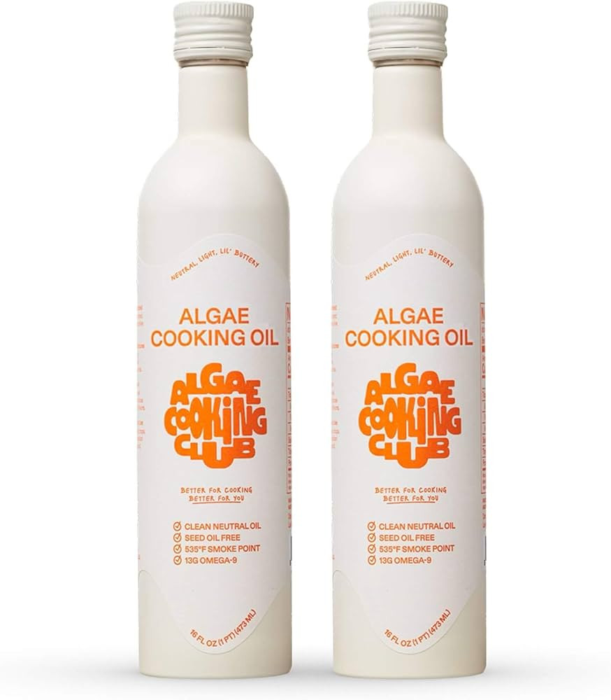 Algae Cooking Club Chef-Grade 100% Algae Cooking Oil - Avocado Oil Alternative - 535\u00b0F High ... | Amazon (US)