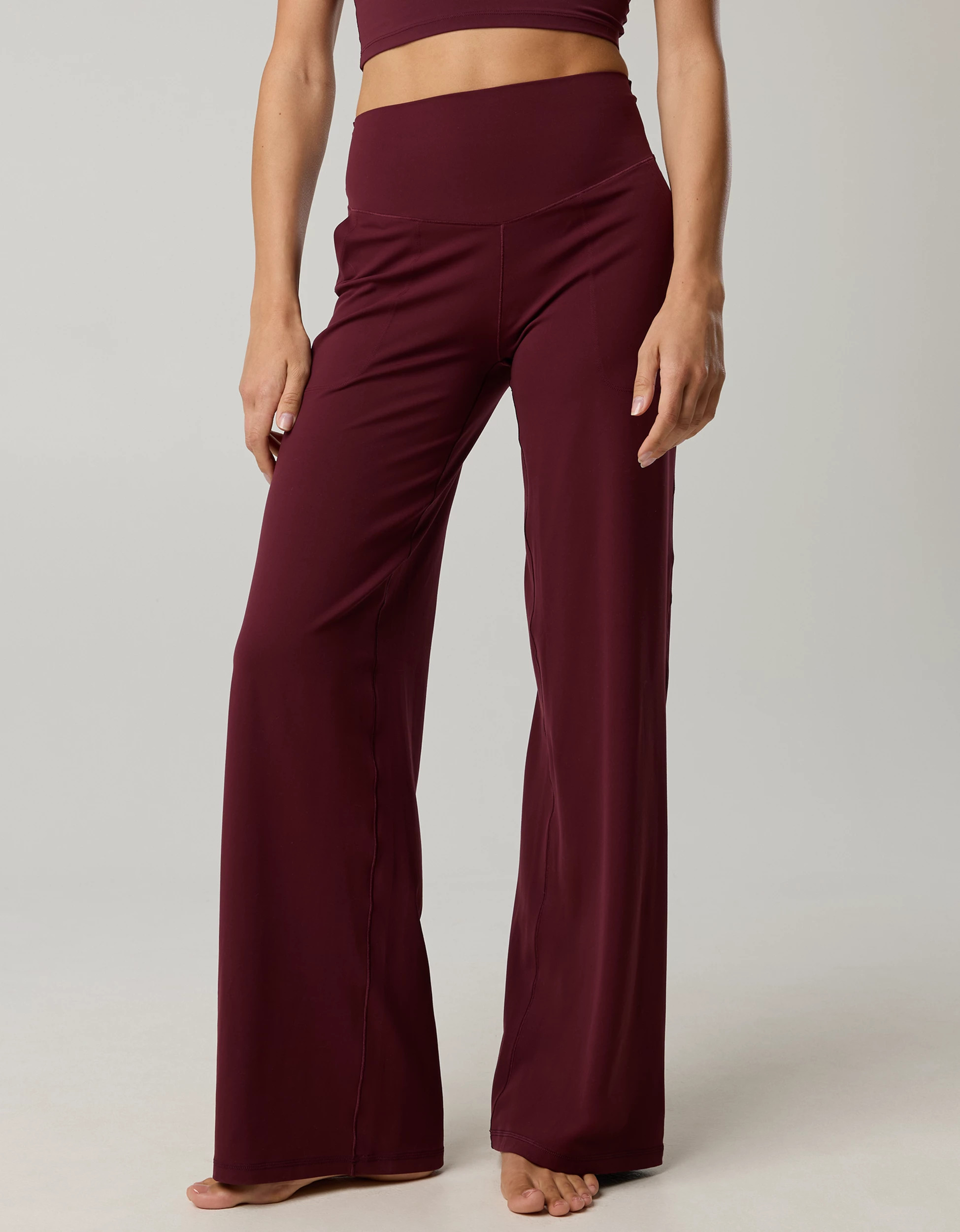 OFFLINE By Aerie Real Me XTRA High Waisted Tie Back Trouser | Aerie