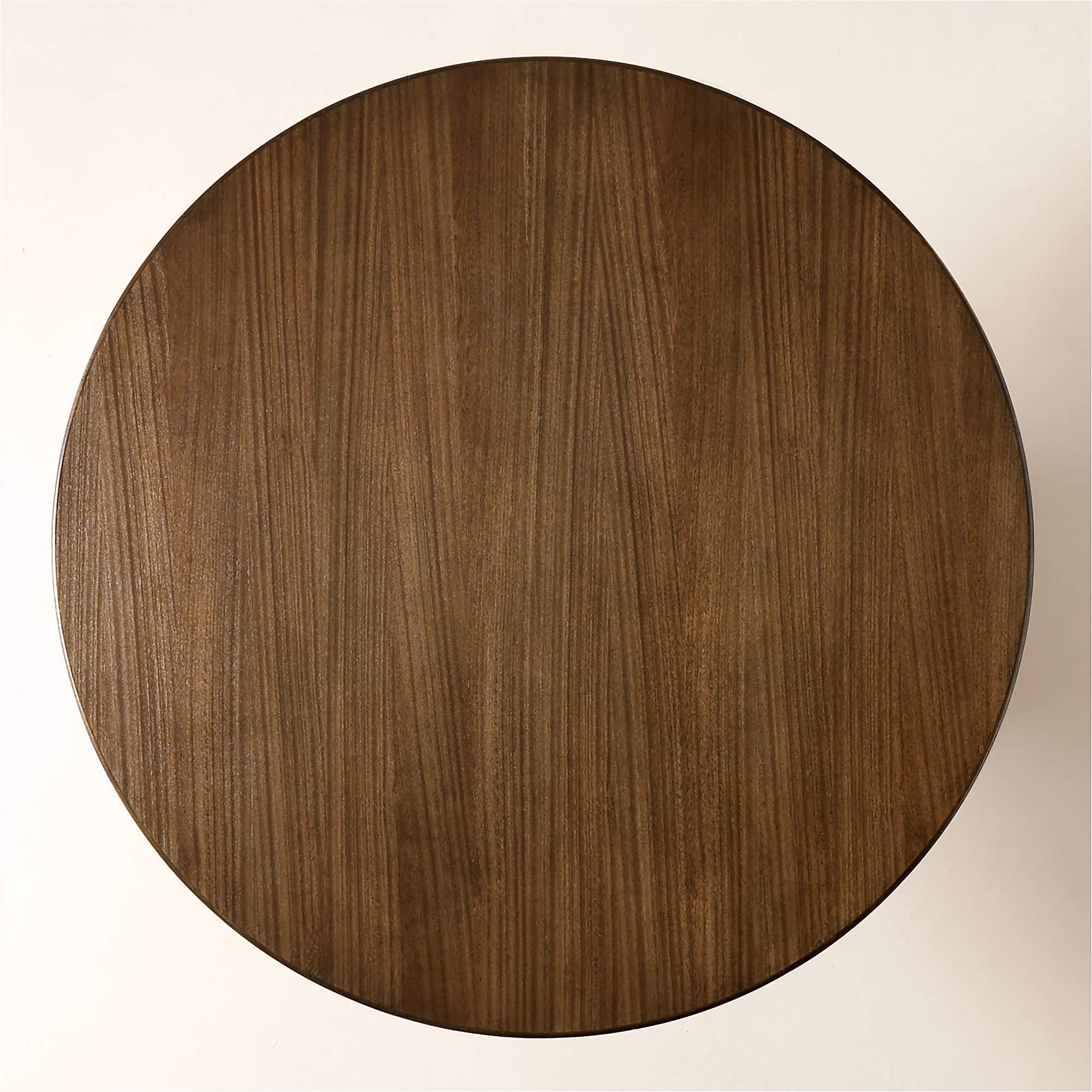 Viggo 60" Round Dark Mango Wood Dining Table | CB2 | CB2