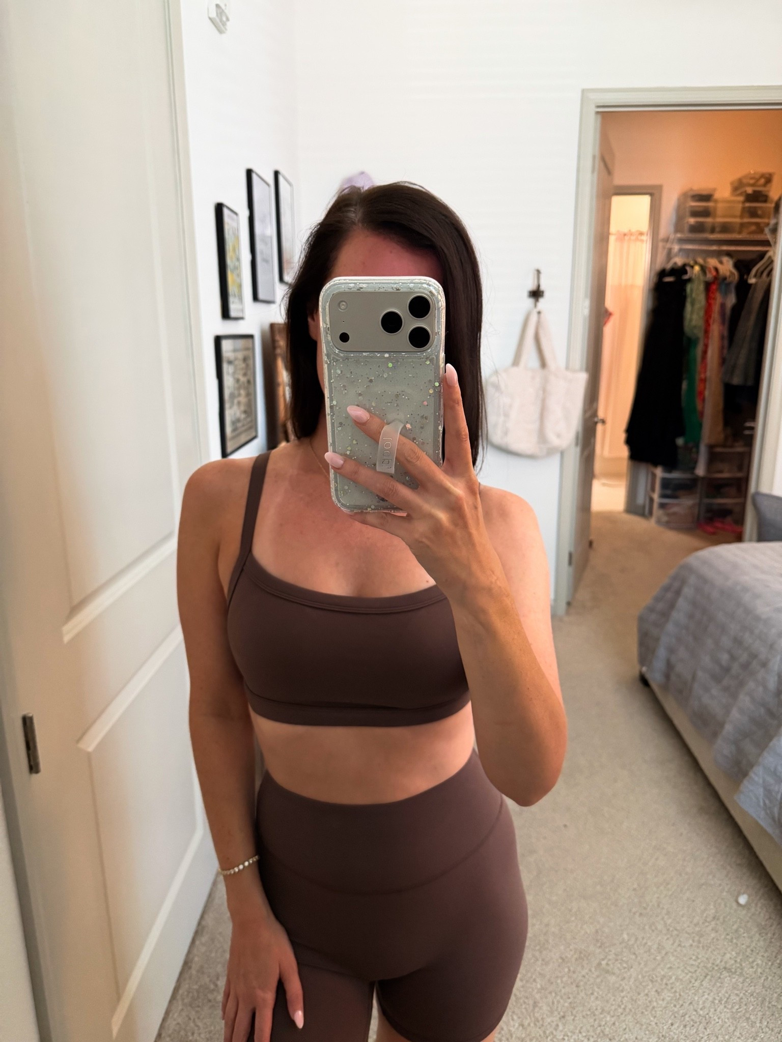 Matching set // under $50 // bike shorts // sports bra // brown set // Amazon // prime finds

#LTKActive #LTKootd #LTKSaleAlert