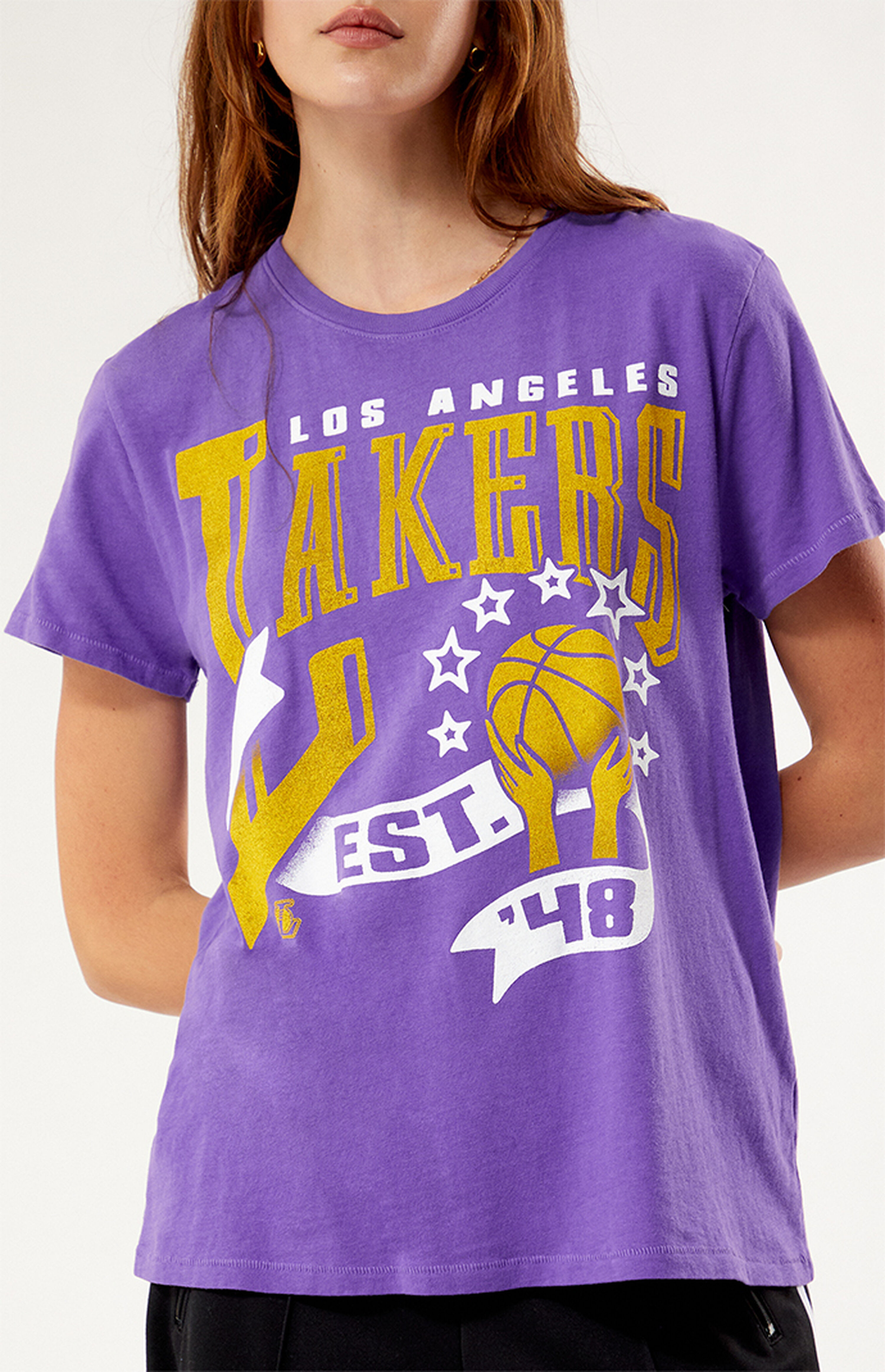 Junk Food Los Angeles Lakers Banner Vintage T-Shirt | PacSun
