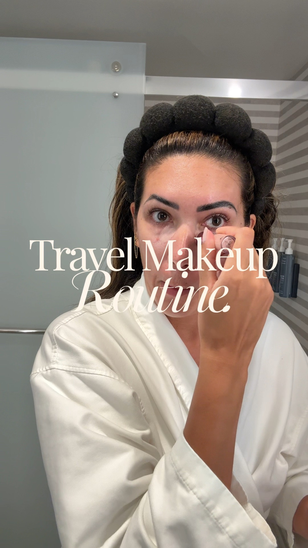 My travel makeup routine in Boston: polished, simple, and built around products that can do more than one job.

I used Victoria Beckham Beauty Foundation Drops and the Contour Stylus, MAC liquid bronzer on both my complexion and eyes, Chanel Les Beiges Water-Fresh Blush in Apricot, Clé de Peau concealer and powder, and Lash Extensionist mascara.

Fewer products, less space, and still enough to feel pulled together for a full day. I linked the routine in my LTK.

#TravelMakeup #SimpleMakeupRoutine #CarryOnBeauty #BostonTravel

#LTKBeauty
