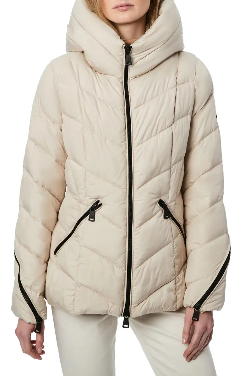 Water Resistant Hooded Puffer Coat | Nordstrom