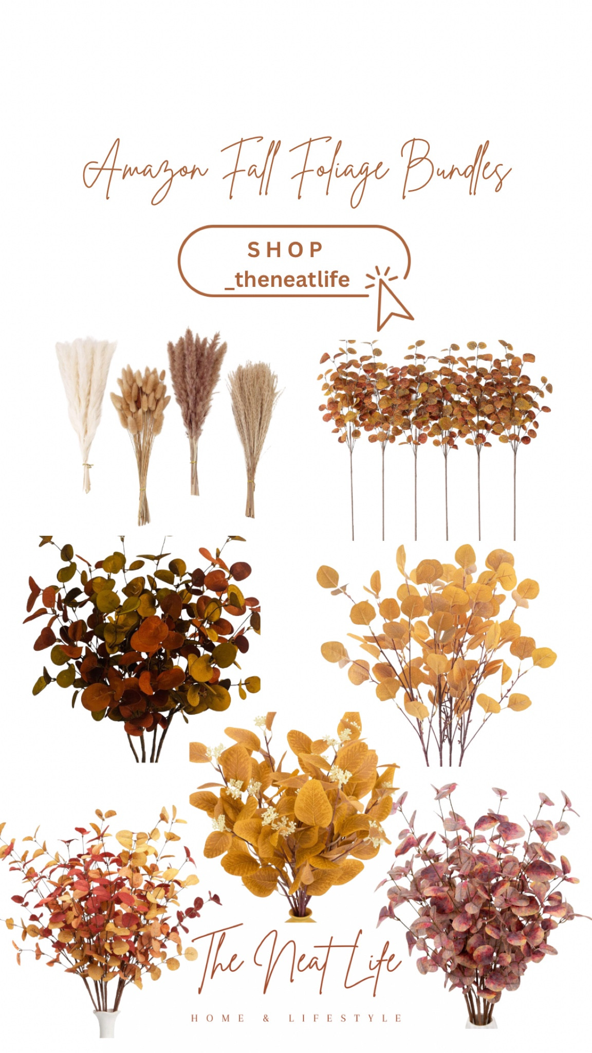 pretty fall foliage bundles 🌾 

#LTKSeasonal #LTKunder50 #LTKhome